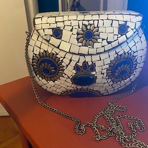 Handmade Mosaic Crossbody Bag